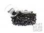 Opaque Black Size 6-0 Seed Beads